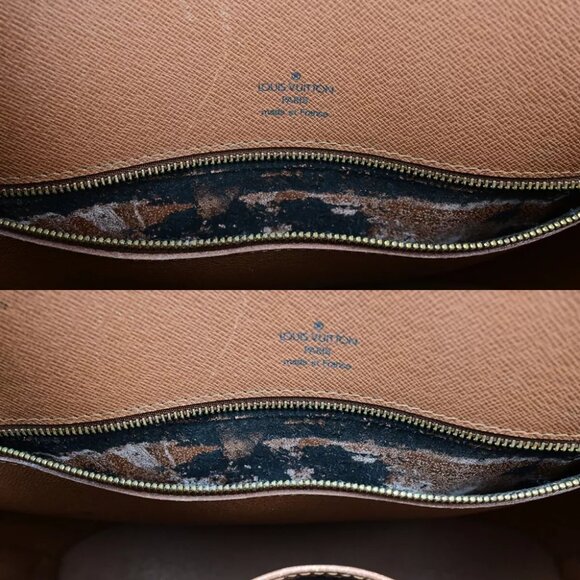 AUTHENTICITY GUARANTEED LOUIS VUITTON BABYLONE Shoulder Bag Monogram Leather - Picture 8 of 15